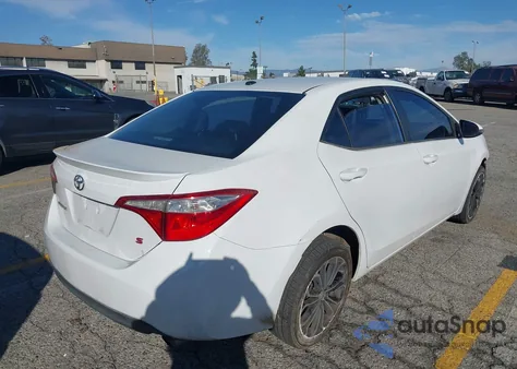 2014 Toyota Corolla S Premium из США, поврежденный, VIN 5YFBURHE8EP003260
